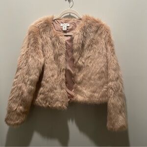 Rachel Zoe Tan Teddy Jacket